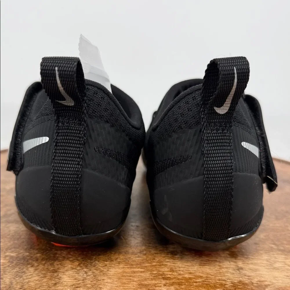 Nike Shoes Mens 6.5 Superrep Cycle Black Metallic Silver Hyper Crimson Bike